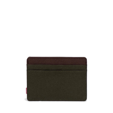 Herschel Charlie Cardholder Ivy Green/Chicory Coffee Kartlık
