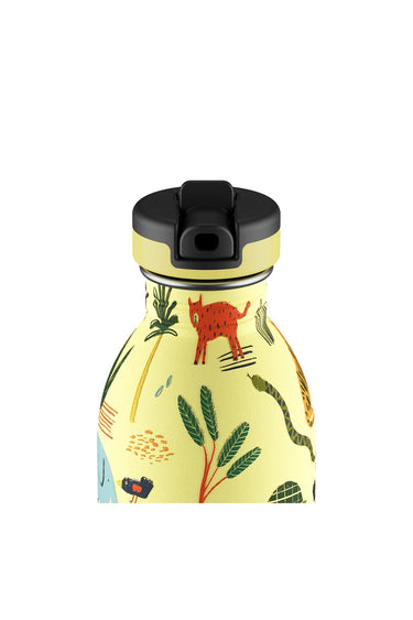 24 Bottles Kids Bottle Jungle Friends Paslanmaz Çelik Çocuk Su Matarası 500 ml