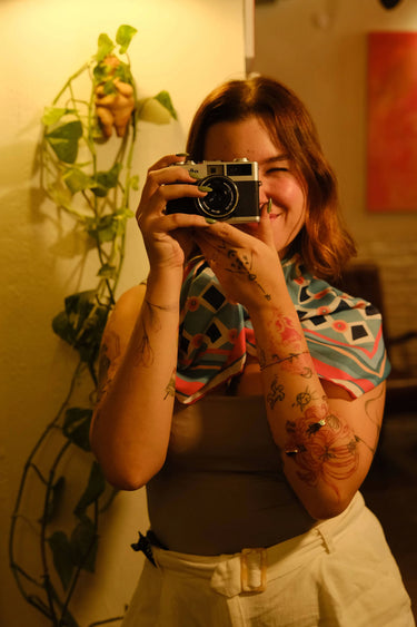 Less Atelier Caro Mint Fular