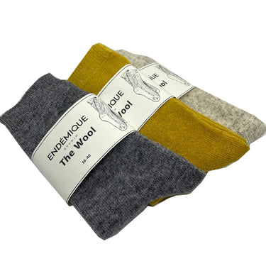 Endémique Studio The Wool VL Shadow-Kadın Yün Çorap