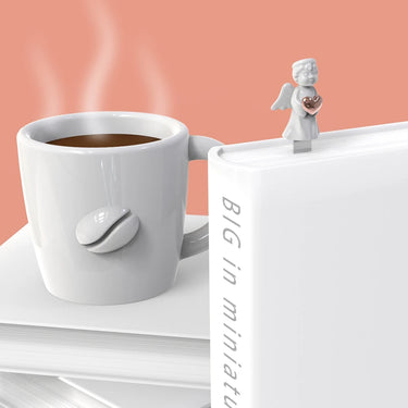 Metalmorphose Melek &
 Rose Gold Kalp Kitap Ayracı