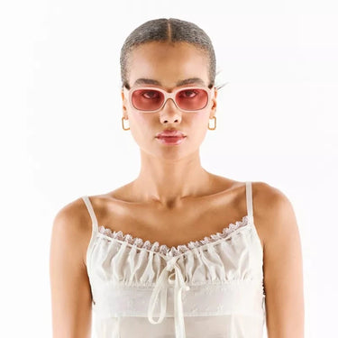 Okkia Chiara Toz Pembe Unisex Güneş Gözlüğü
 Pembe Degrade