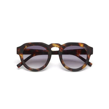 Okkia Zeno Round Unisex Klasik Havana Güneş Gözlüğü Siyah Gradyan