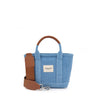 Maison Sacrée Miramar Denim Extra Mini Kol Çantası