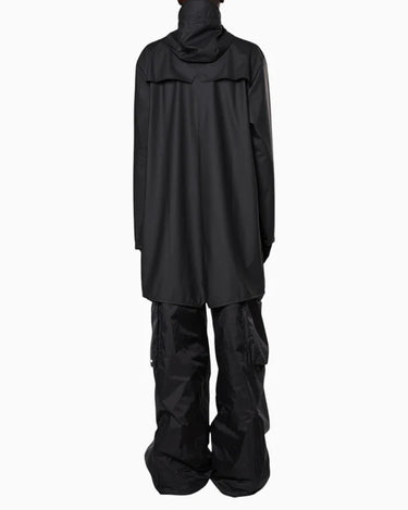 Rains Long Jacket Black Yağmurluk