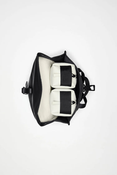 Rains Rolltop Rucksack Mini W3 Black Sırt Çantası