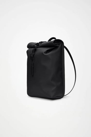 Rains Rolltop Rucksack Mini W3 Black Sırt Çantası