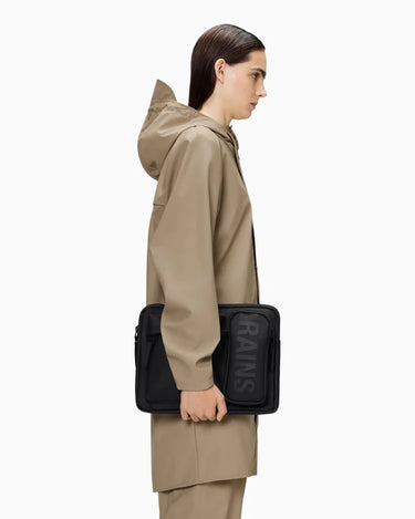 Rains Texel Laptop Case 13"/14" Black Çok Gözlü Laptop Kılıfı