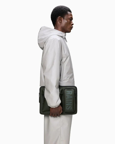Rains Texel Laptop Case 13"/14" Green Çok Gözlü Laptop Kılıfı