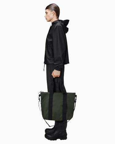 Rains Tote Bag Mini W3 Green Omuz Çantası