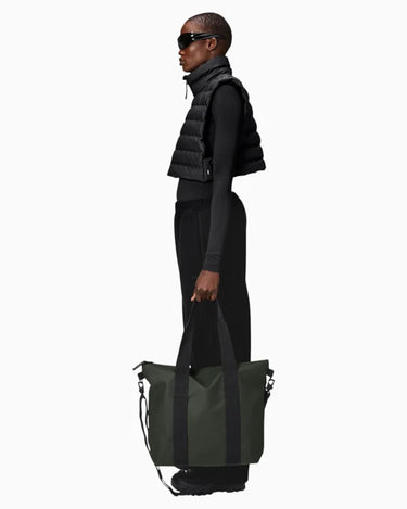 Rains Tote Bag Mini W3 Green Omuz Çantası